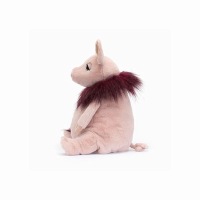 Jellycat Glamorama Pig Farmyard USA | 18694QWHV